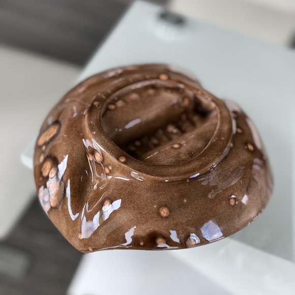 RARE MCM Pottery Ashtray -never used - Picture 7 of 8